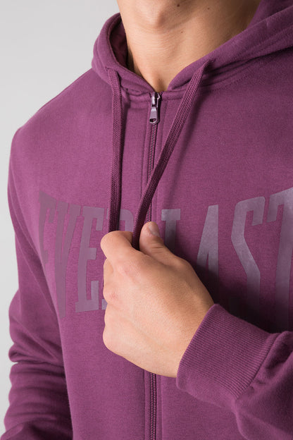 BASIC TUTA CON FELPA FULL ZIP CON CAPPUCCIO E PANTALONE CON POLSINO