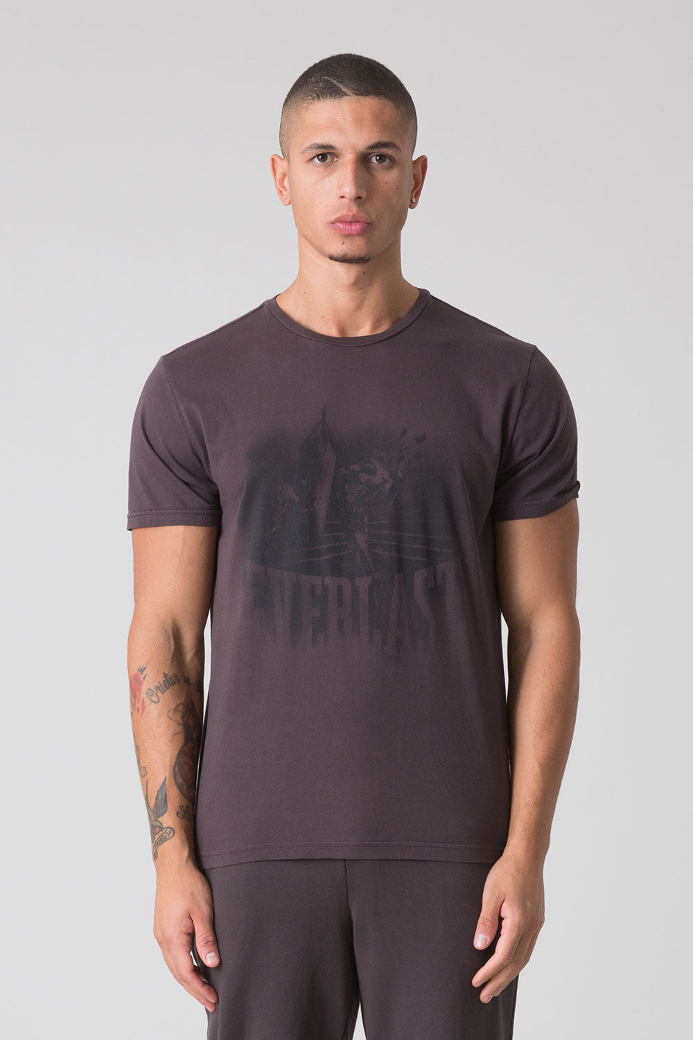 SUNFADED T-SHIRT CON GRAFICA BOXE