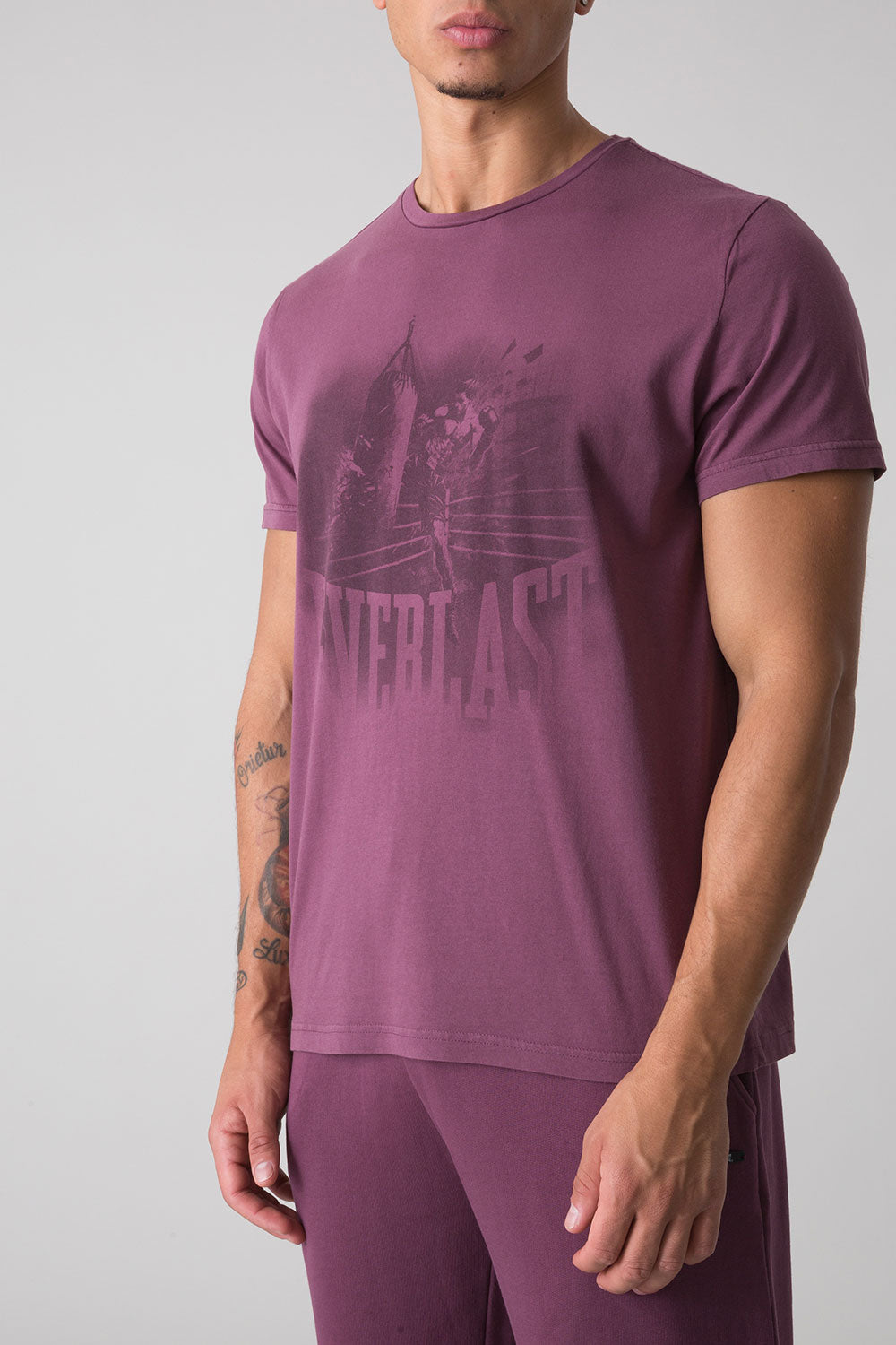 SUNFADED T-SHIRT CON GRAFICA BOXE