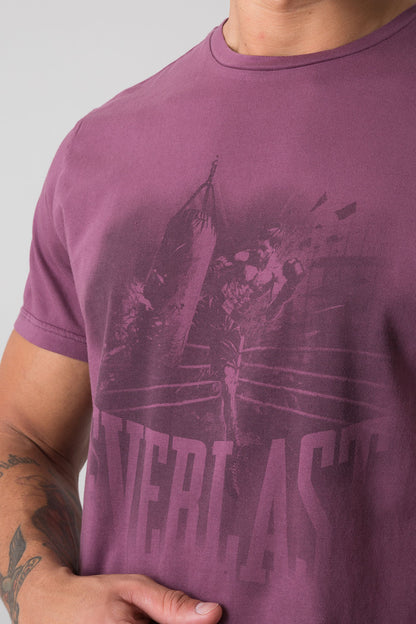 SUNFADED T-SHIRT CON GRAFICA BOXE