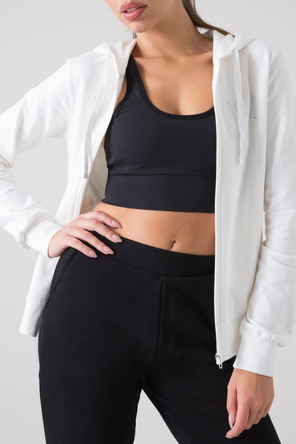 FELPA CAPPUCCIO FULL ZIP