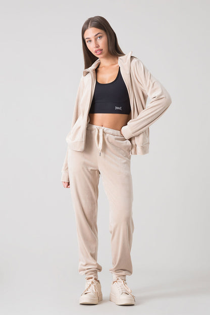 BASIC FULL-ZIP CHENILLE SWEATSHIRT