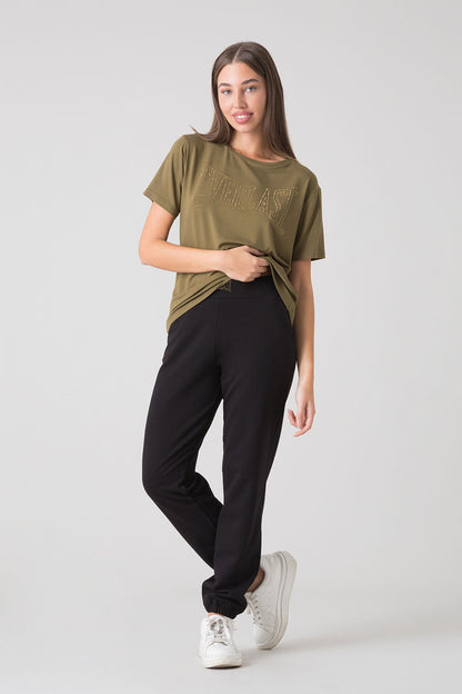 STAY WILD T-SHIRT CON LOGO