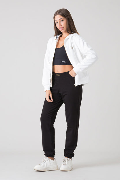 STAY WILD FELPA FULL ZIP CON CAPPUCCIO
