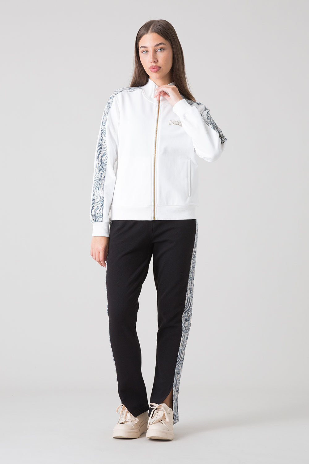 STAY WILD GIACCA FULL ZIP CON BANDE