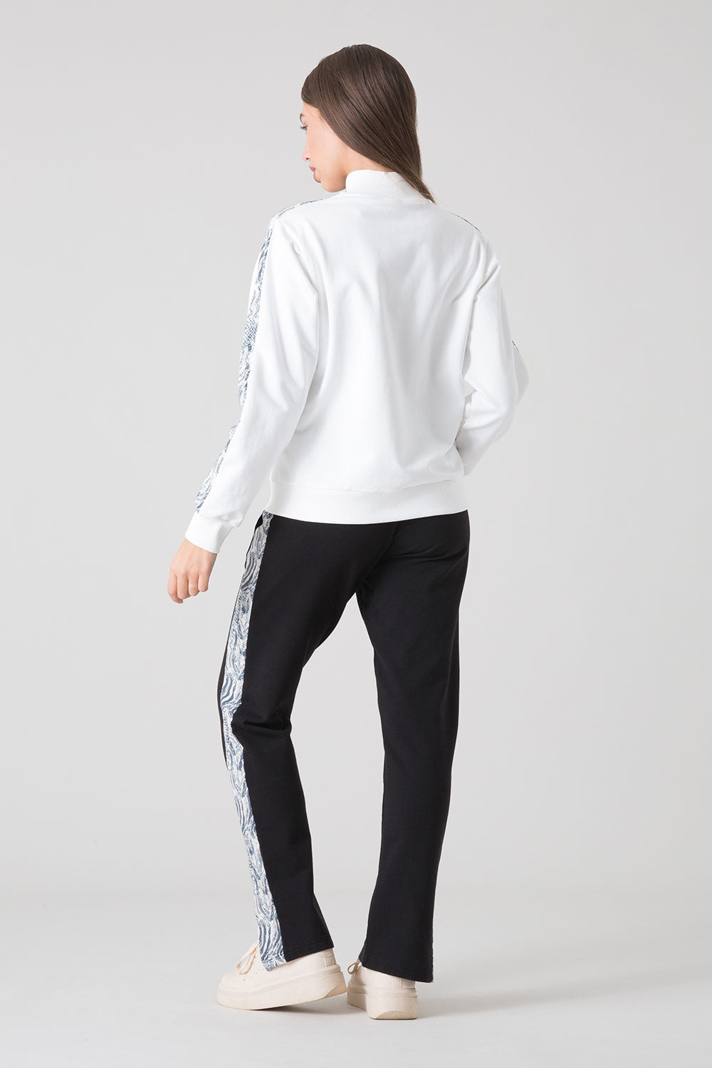 STAY WILD GIACCA FULL ZIP CON BANDE