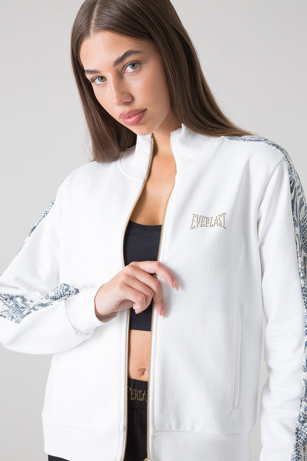 STAY WILD GIACCA FULL ZIP CON BANDE