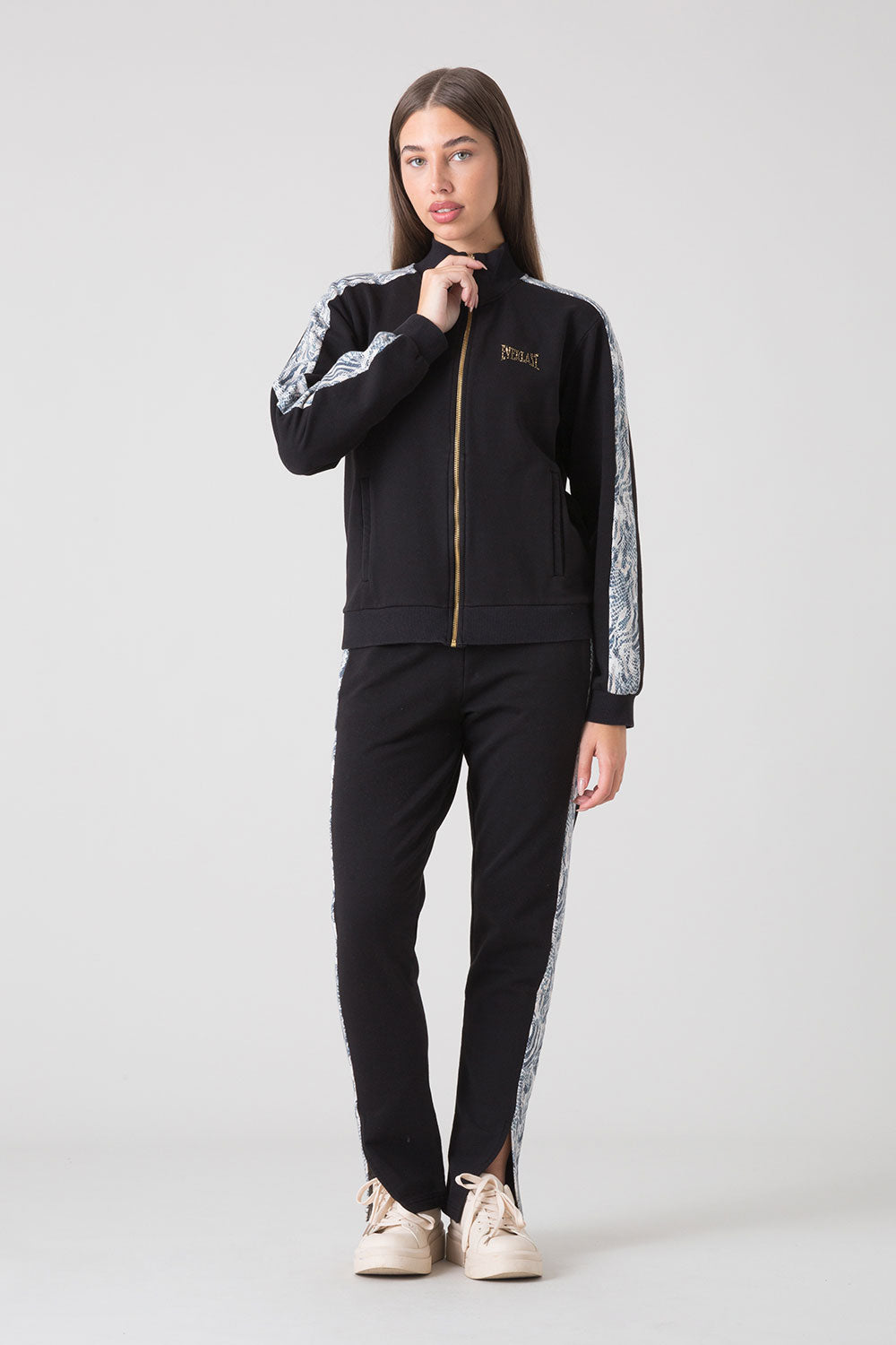 STAY WILD GIACCA FULL ZIP CON BANDE