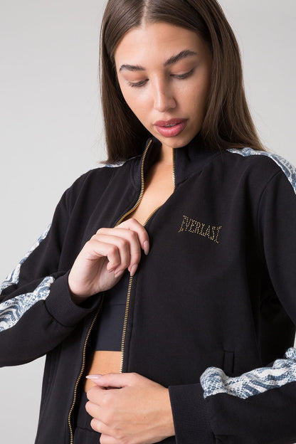 STAY WILD GIACCA FULL ZIP CON BANDE