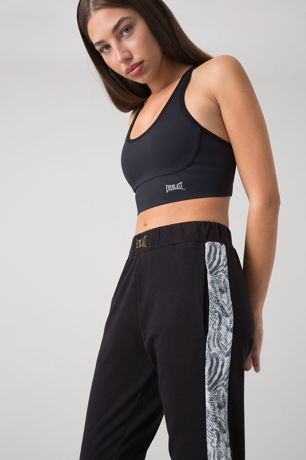 STAY WILD PANTALONE CON INSERTI LATERALI