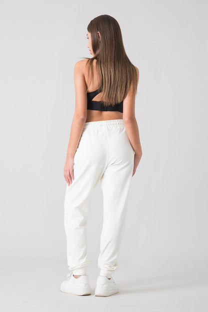 STAY WILD PANTALONE CON POLSINO IN CINIGLIA A COSTE