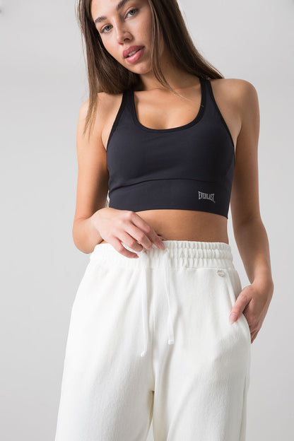 STAY WILD PANTALONE CON POLSINO IN CINIGLIA A COSTE