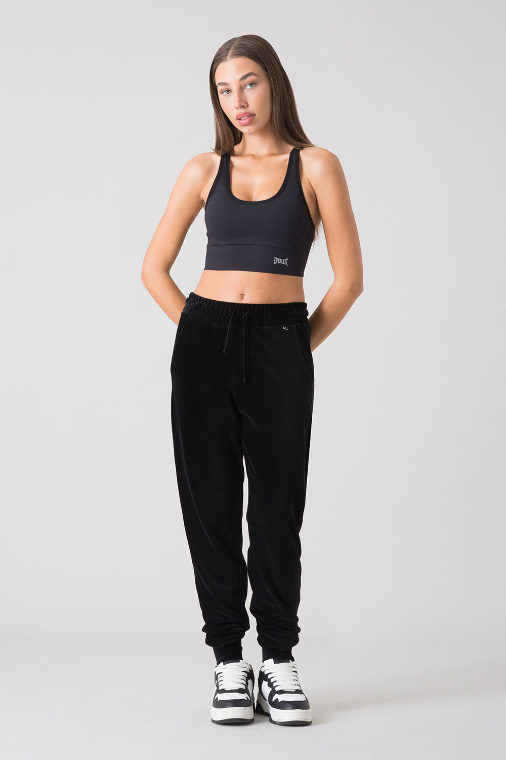 STAY WILD PANTALONE CON POLSINO IN CINIGLIA A COSTE