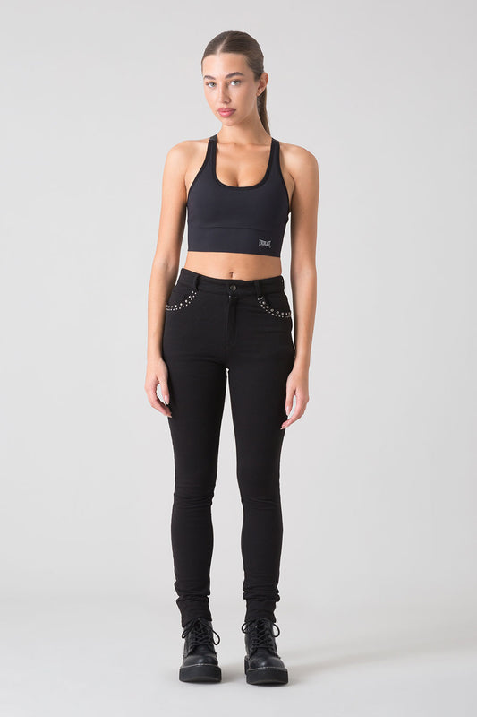 DARK ATTITUDE PANTALONE 5 TASCHE IN FELPA