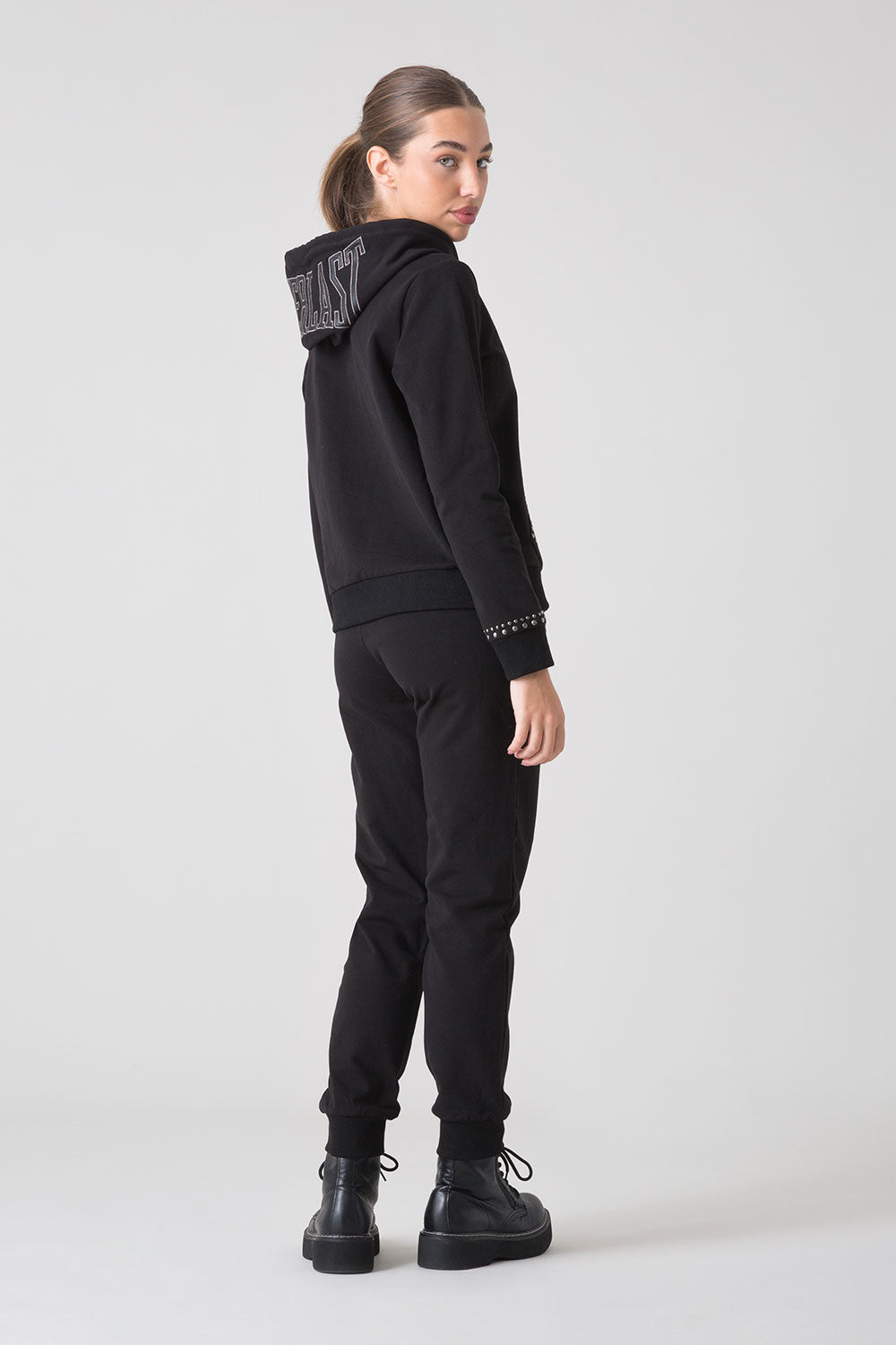 DARK ATTITUDE GIACCA FULL ZIP CON CAPPUCCIO