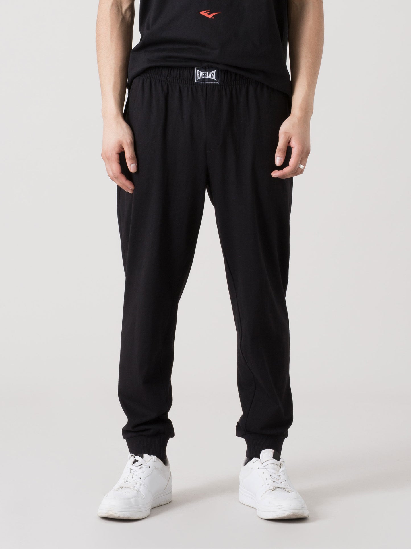 PANTALONI JOGGER UOMO EVERLAST CON FONDO STRETTO E COULISSE REGOLABILE