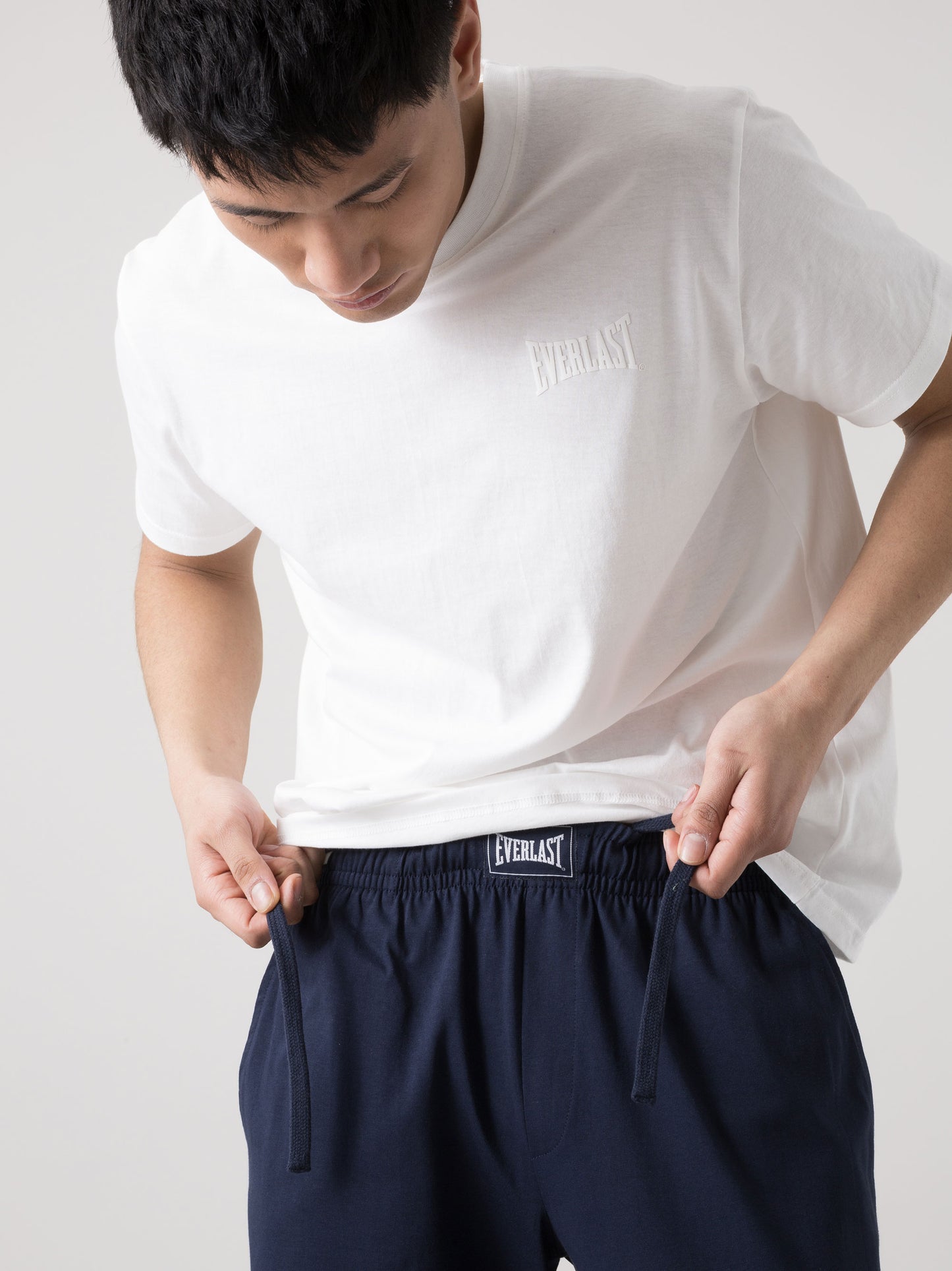 PANTALONI JOGGER UOMO EVERLAST CON FONDO STRETTO E COULISSE REGOLABILE
