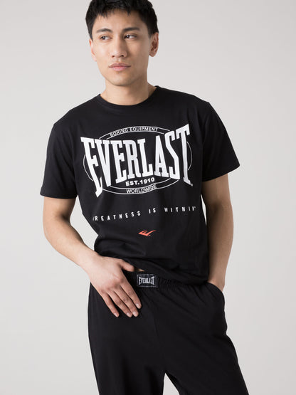 PANTALONE UOMO EVERLAST SPORTIVO CON ELASTICO IN VITA, COULISSE E TASCHE