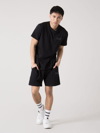 T-SHIRT UOMO EVERLAST SPORTSWEAR IN JERSEY LEGGERO CON LOGO FRONTALE DISCRETO