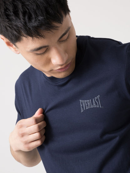 T-SHIRT UOMO EVERLAST SPORTSWEAR IN JERSEY LEGGERO CON LOGO FRONTALE DISCRETO