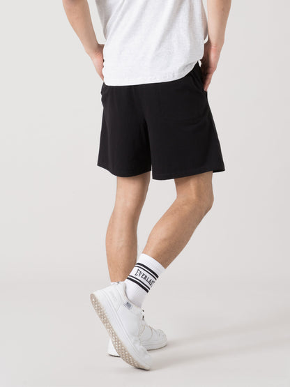 BERMUDA UOMO EVERLAST IN JERSEY PESANTE CON COULISSE E TASCHE LATERALI
