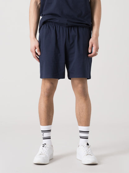 BERMUDA UOMO EVERLAST IN JERSEY PESANTE CON COULISSE E TASCHE LATERALI