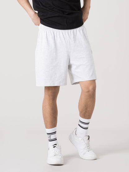 BERMUDA UOMO EVERLAST IN JERSEY PESANTE CON COULISSE E TASCHE LATERALI