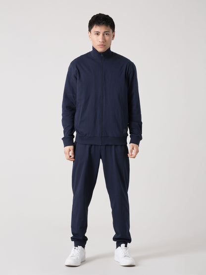 TUTA UOMO EVERLAST FULL ZIP IN JERSEY PESANTE CON PANTALONI JOGGER