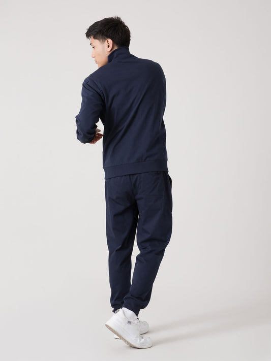 TUTA UOMO EVERLAST FULL ZIP IN JERSEY PESANTE CON PANTALONI JOGGER