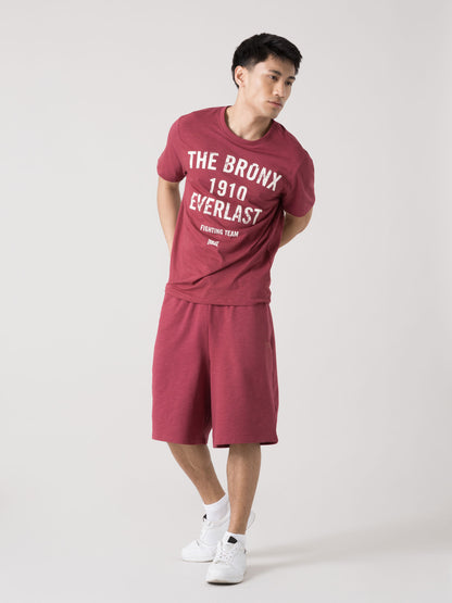 T-SHIRT UOMO EVERLAST SLUB JERSEY VINTAGE CON STAMPA FRONTALE