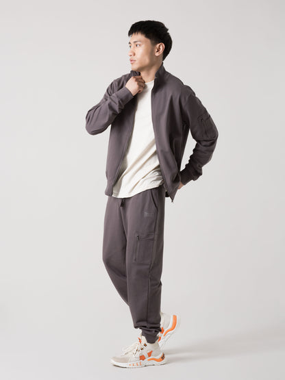 PANTALONI TUTA UOMO EVERLAST JOGGER CARGO CON TASCA LATERALE E COULISSE