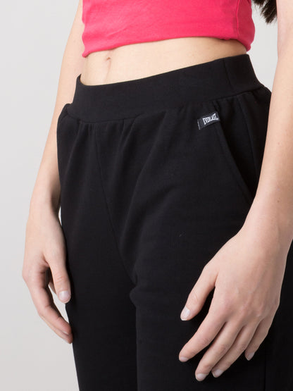 EVERLAST PANTALONE FELPA STRETCH DONNA CON VITA ELASTICIZZATA E TASCHE LATERALI