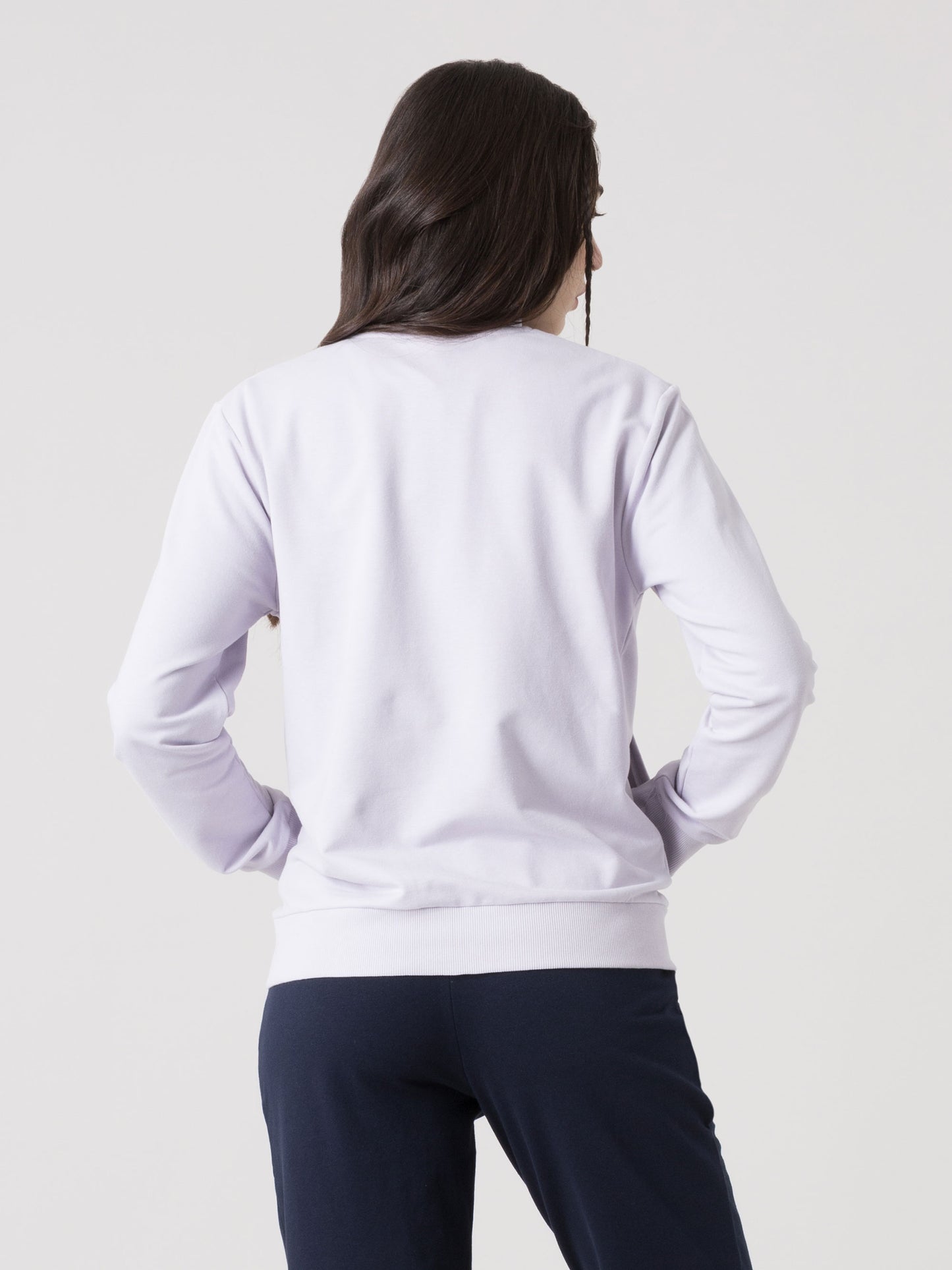 EVERLAST FELPA FULL ZIP DONNA STRETCH CON COLLO ALTO E TASCHE LATERALI