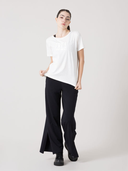 EVERLAST T-SHIRT DONNA IN MODAL JERSEY STRETCH CON LOGO FRONTALE