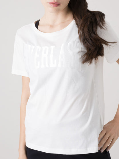 EVERLAST T-SHIRT DONNA IN MODAL JERSEY STRETCH CON LOGO FRONTALE