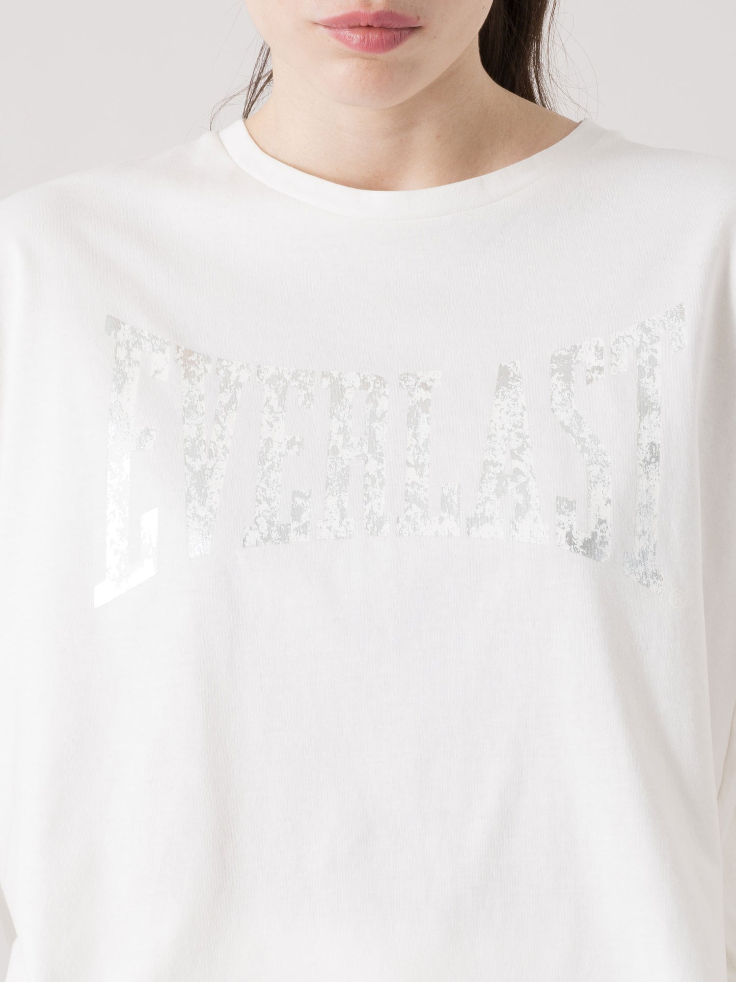 T-SHIRT DONNA EVERLAST LIGHT JERSEY CON LOGO FOIL