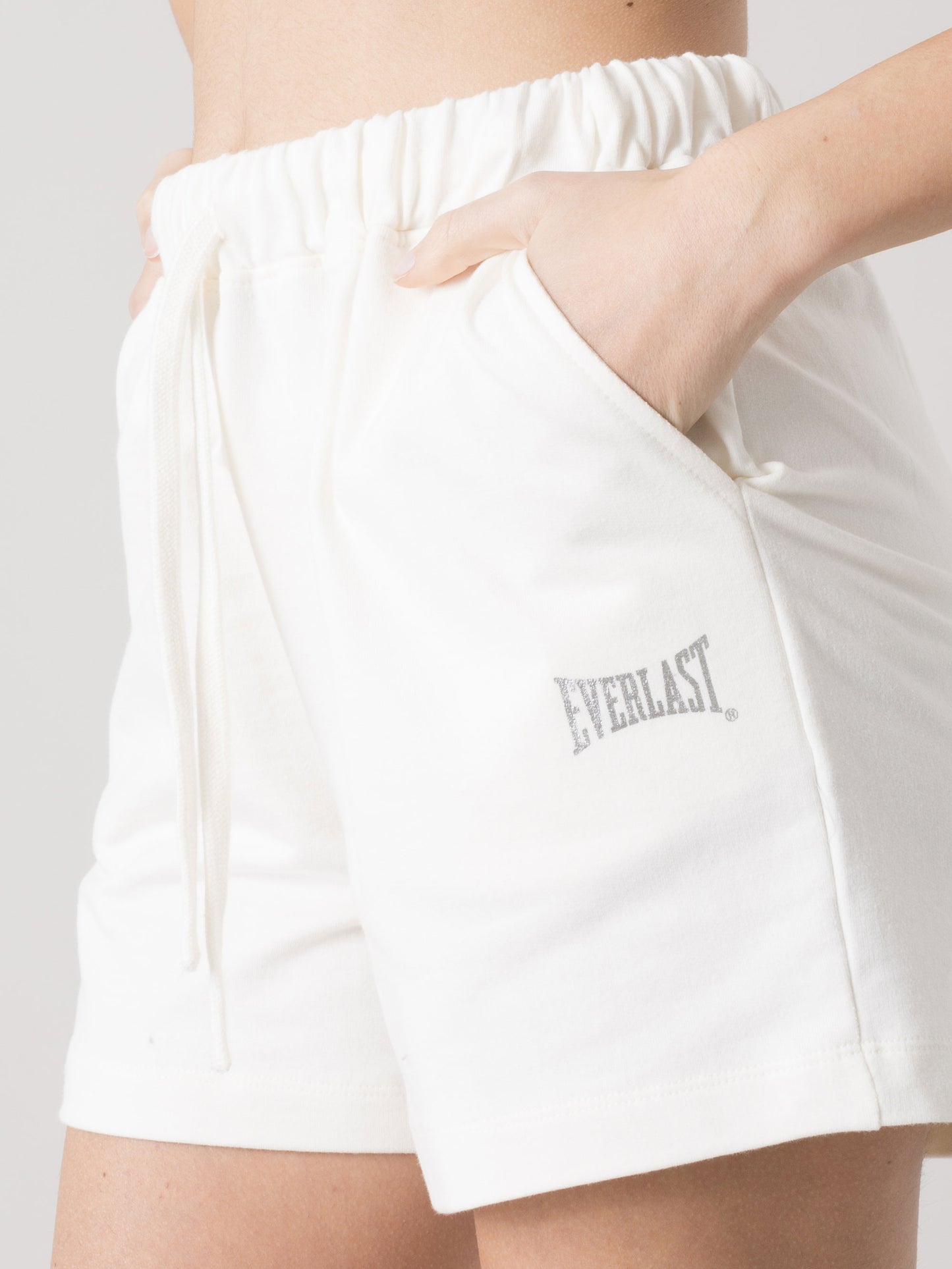 SHORTS DONNA EVERLAST IN LIGHT JERSEY CON COULISSE REGOLABILE E TASCHE