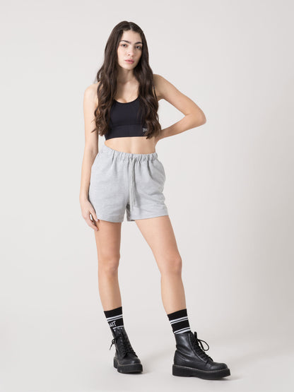 SHORTS DONNA EVERLAST IN LIGHT JERSEY CON COULISSE REGOLABILE E TASCHE