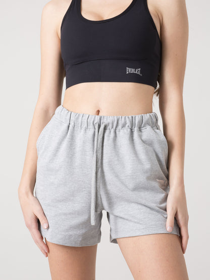 SHORTS DONNA EVERLAST IN LIGHT JERSEY CON COULISSE REGOLABILE E TASCHE