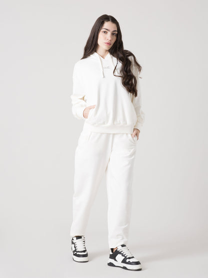 FELPA CON CAPPUCCIO DONNA EVERLAST IN TESSUTO NON GARZATO