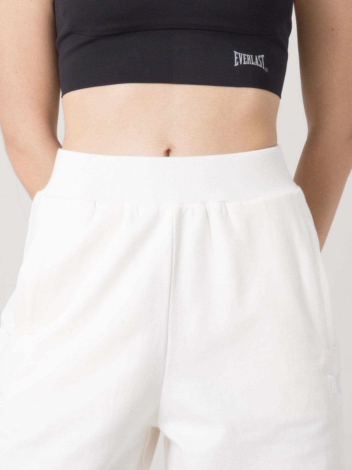 EVERLAST WOMEN'S BARREL SWEATPANTS UNBRUSHED WITH ELASTIC WAIST