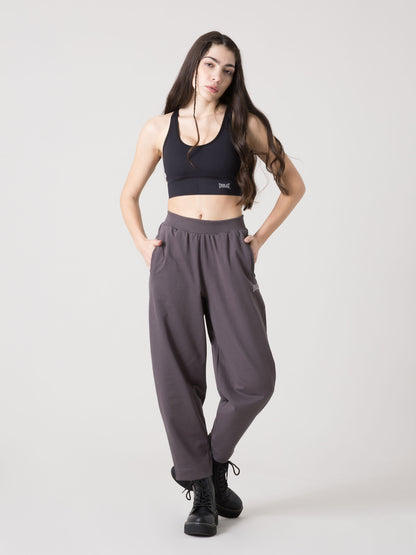 EVERLAST WOMEN'S BARREL SWEATPANTS UNBRUSHED WITH ELASTIC WAIST