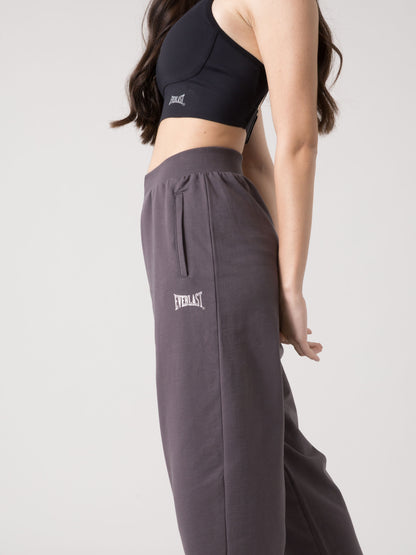 EVERLAST WOMEN'S BARREL SWEATPANTS UNBRUSHED WITH ELASTIC WAIST