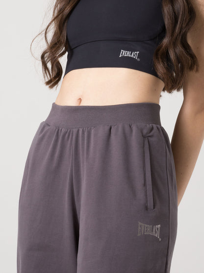 EVERLAST WOMEN'S BARREL SWEATPANTS UNBRUSHED WITH ELASTIC WAIST