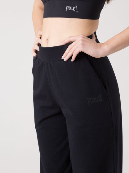 PANTALONE JOGGER DONNA EVERLAST IN JERSEY STRETCH DI COTONE MODAL CON FASCIA ELASTICA