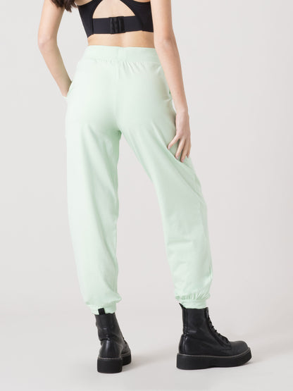 PANTALONE JOGGER DONNA EVERLAST IN JERSEY STRETCH DI COTONE MODAL CON FASCIA ELASTICA