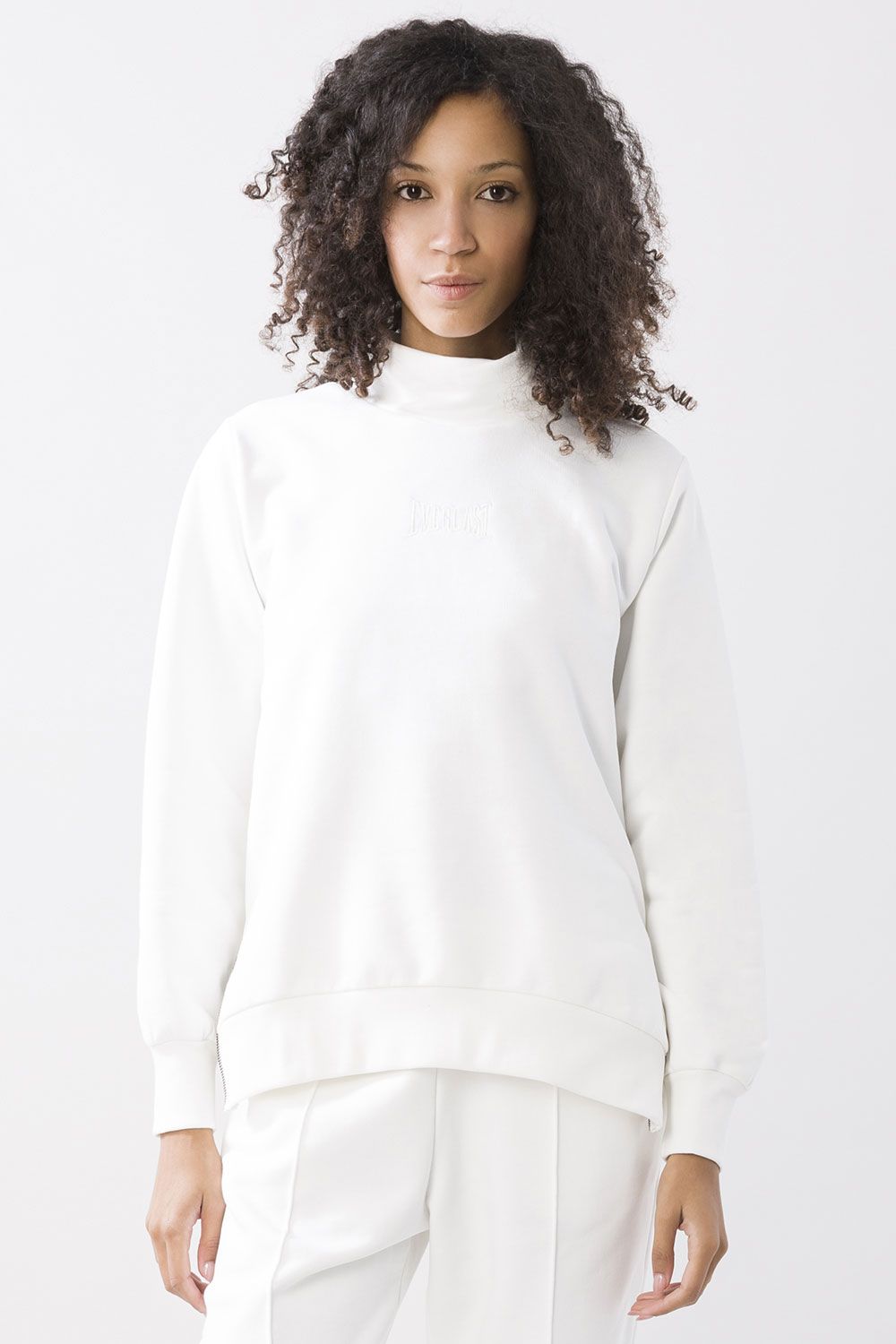Felpa a new arrivals collo alto
