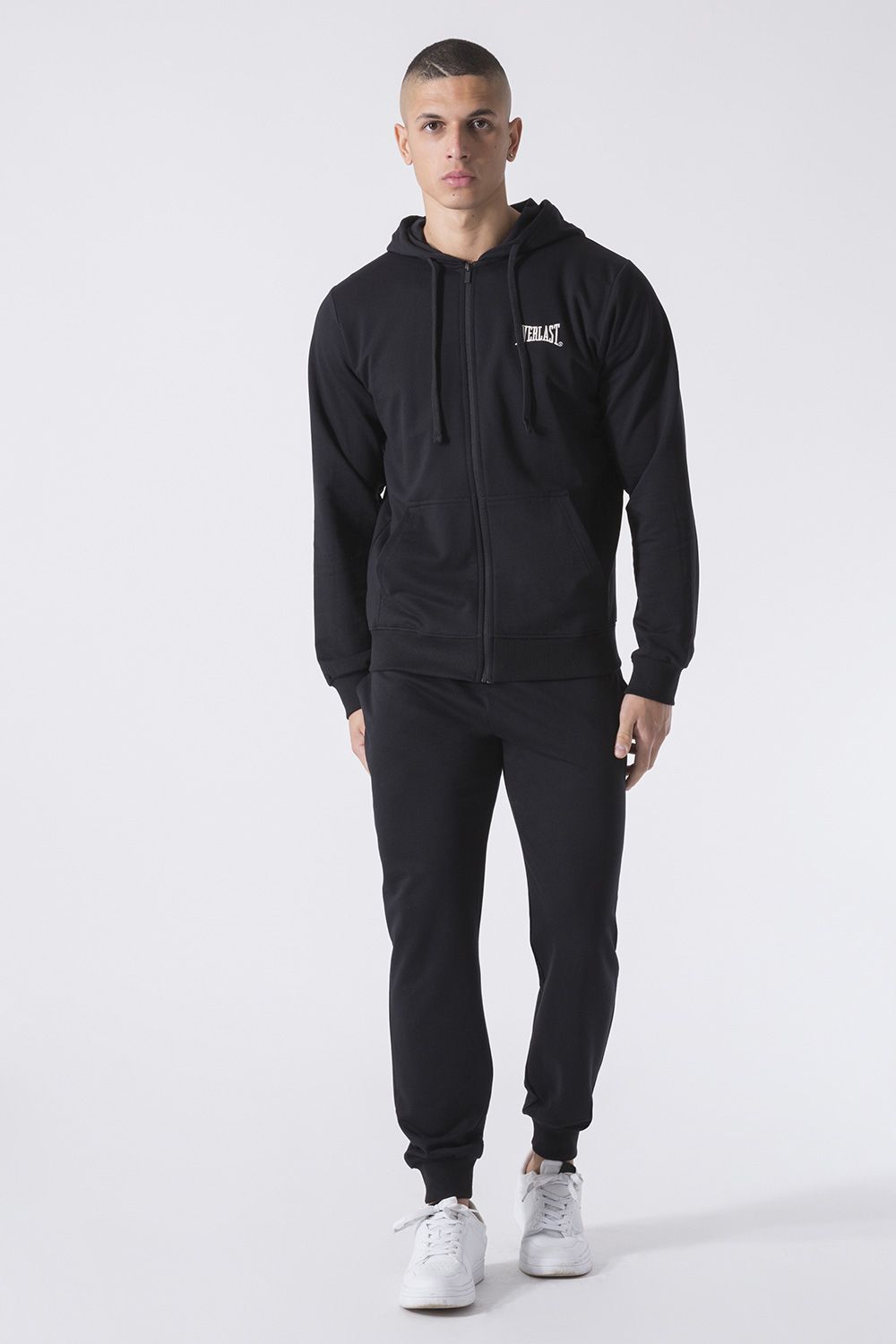 TUTA IN FELPA CON GIACCA FULL ZIP E CAPPUCCIO