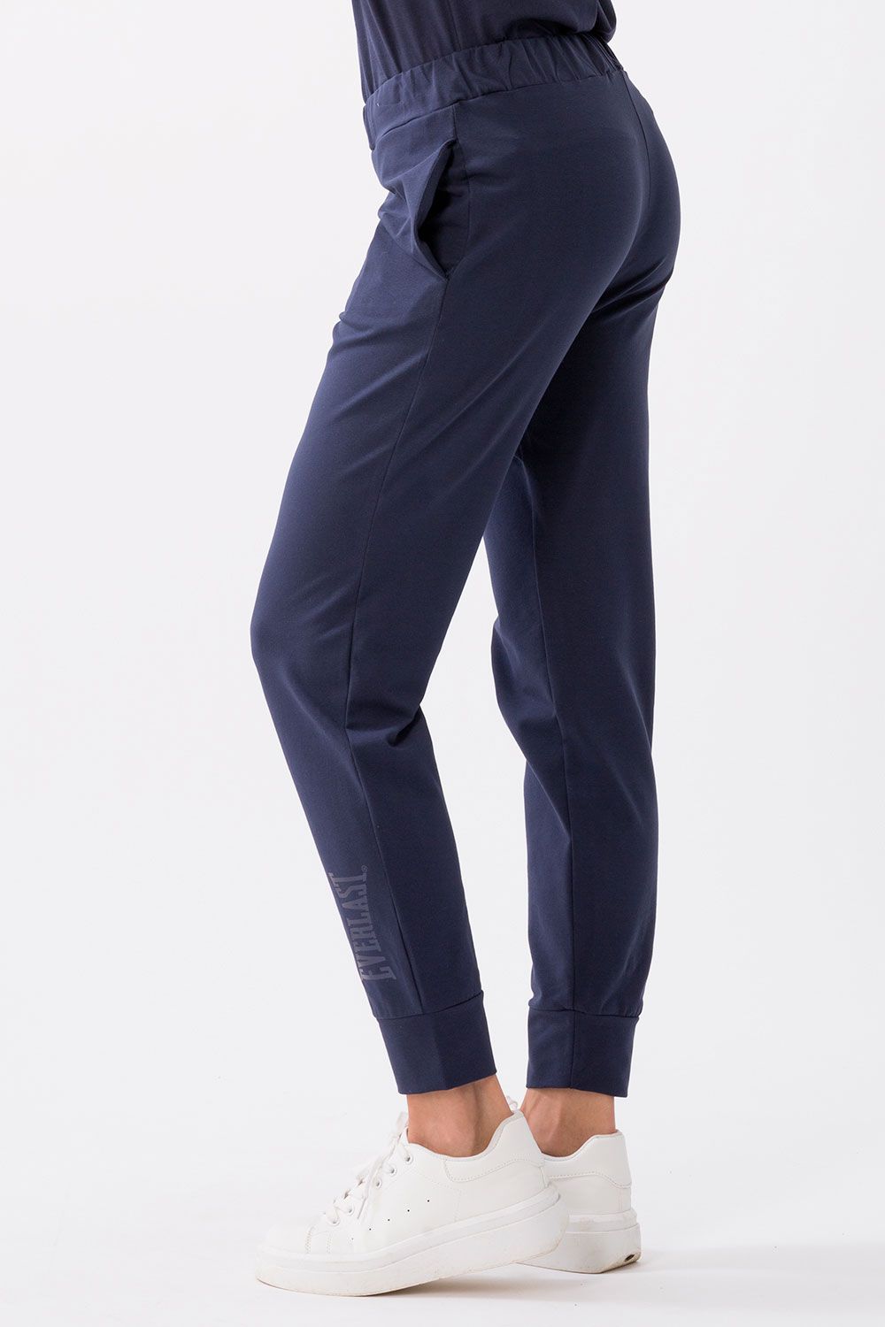 PANTALONE ESSENZIALE IN JERSEY STRETCH