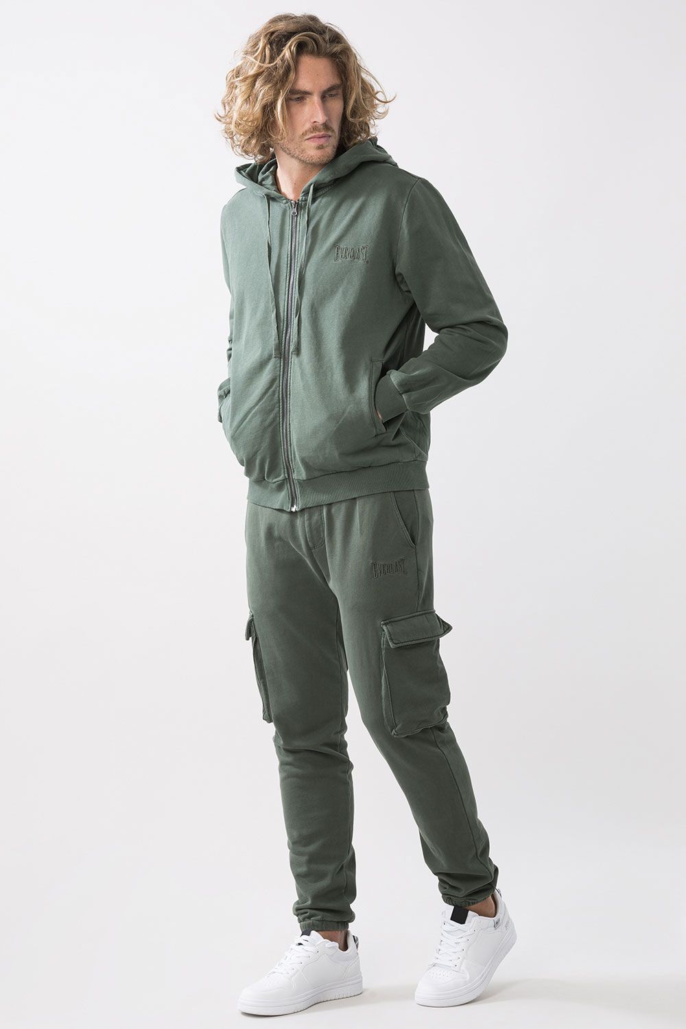 FELPA FULL ZIP CON CAPPUCCIO AUTHENTIC STYLE